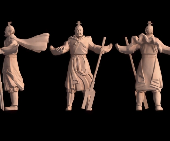 Chinese Style Sculpture-ID:140152938