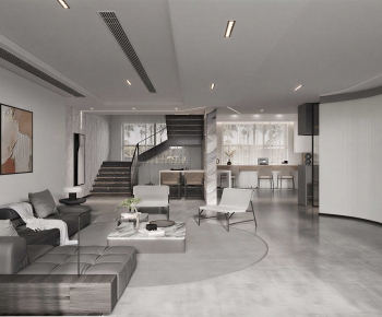 Modern A Living Room-ID:906209955