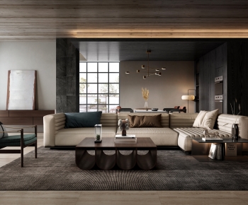 Modern A Living Room-ID:764367108