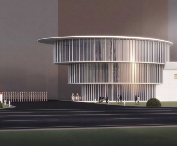 Modern Appearance Of Commercial Building-ID:684933905