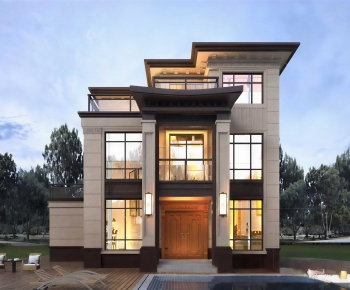 Modern Detached Villa-ID:743325002