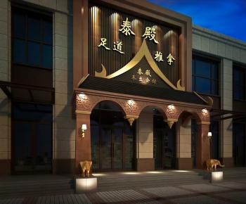 Southeast Asian Style Facade Element-ID:780288937