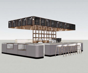 Modern Counter Bar-ID:524934055