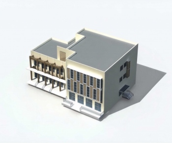 Modern Appearance Of Commercial Building-ID:379693987