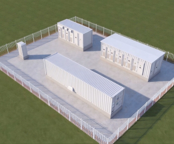 Modern Industrial Building-ID:326769447