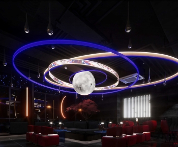 Modern Exhibition Hall-ID:597424981