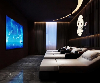 Modern Audiovisual Room-ID:562197926