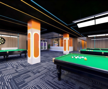 Modern Billiard Room-ID:590466984