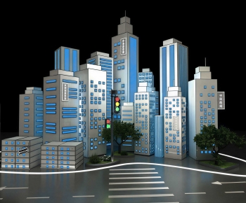 Modern Appearance Of Commercial Building-ID:828020697