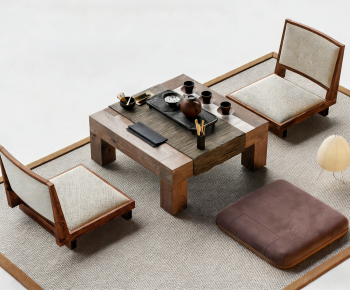 New Chinese Style Tea Tables And Chairs-ID:434453964