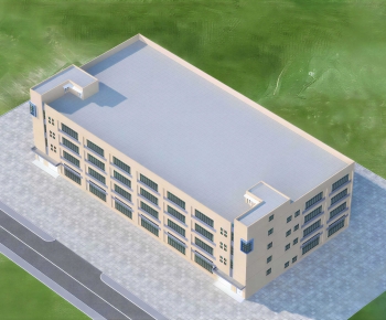 Modern Industrial Building-ID:993490258