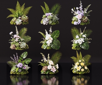 Modern Flowers-ID:699824098