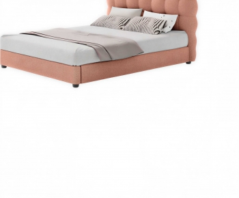 Modern Double Bed-ID:356225976
