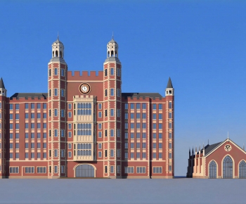 Modern Building Appearance-ID:656274082