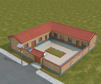 New Chinese Style Residential Building-ID:268894917