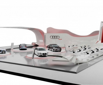 Modern Exhibition Hall-ID:827820349