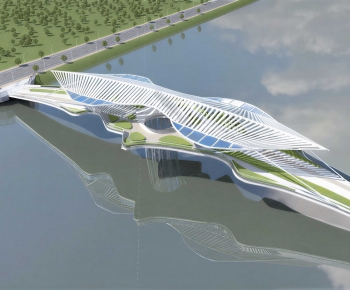Modern Public Building-ID:904145002