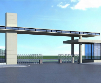 Modern Building Component-ID:140352015