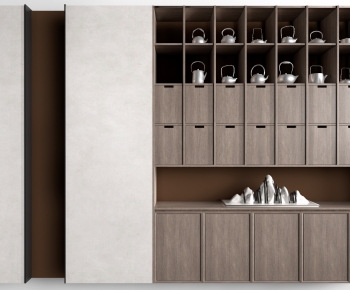 New Chinese Style Decorative Cabinet-ID:412317995