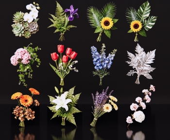 Modern Flowers-ID:966676003