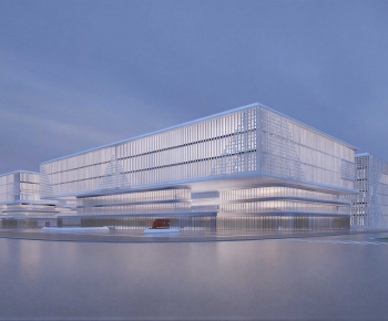 Modern Appearance Of Commercial Building-ID:968858967