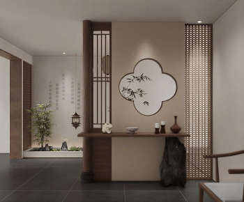 New Chinese Style Hallway-ID:459284076