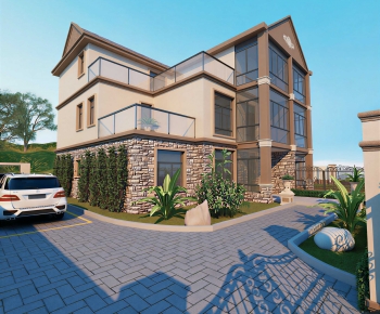 Modern Detached Villa-ID:347985984