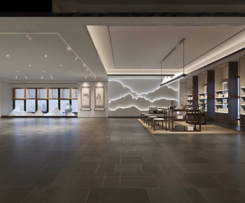 New Chinese Style Exhibition Hall-ID:159845119