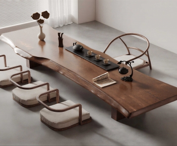 New Chinese Style Tea Tables And Chairs-ID:867892037