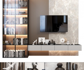 Modern TV Wall-ID:523961072