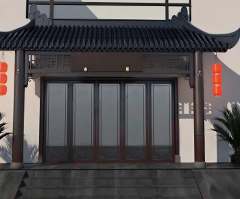 Chinese Style Facade Element-ID:744034056
