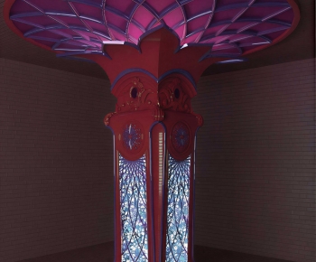 New Chinese Style Column-ID:277374032
