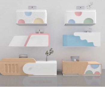 Nordic Style Reception Desk-ID:938643939