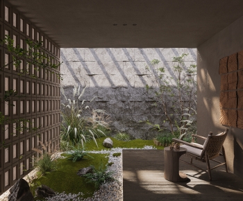 Modern Courtyard/landscape-ID:824029442