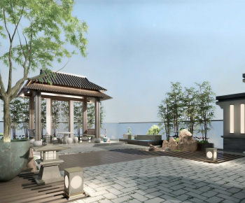 Modern Courtyard/landscape-ID:762953047
