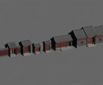 Chinese Style Facade Element-ID:860546113