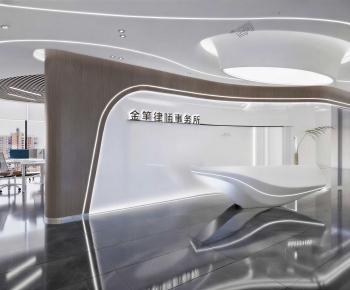 Modern Office Reception Desk-ID:927679578