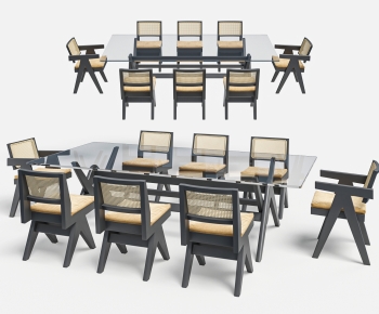 Modern Dining Table And Chairs-ID:296397925