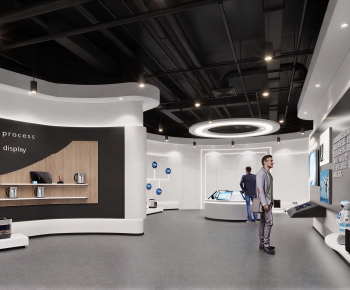 Modern Exhibition Hall-ID:157367941