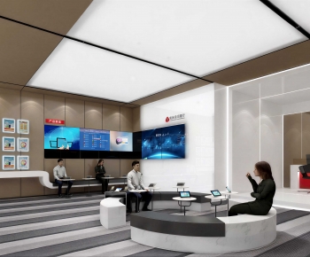 Modern Exhibition Hall-ID:165859946