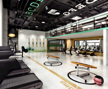 Industrial Style Gym-ID:172288895