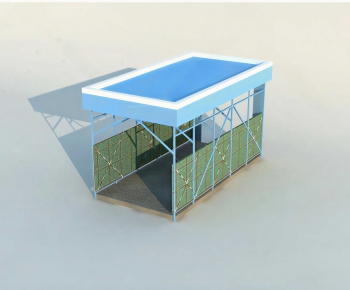 Modern Industrial Building-ID:417227034