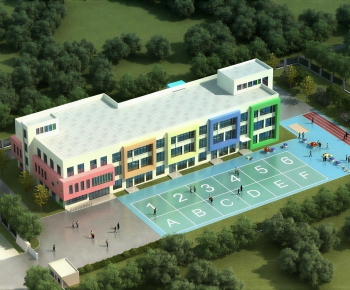 Modern Architectural Bird's-eye View Planning-ID:135271074