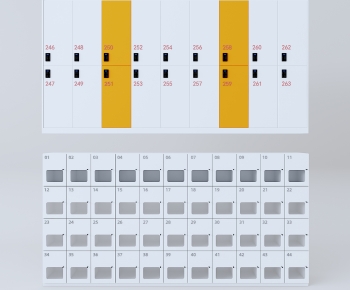 Modern Public Cabinet/lock Cabinet-ID:107646943