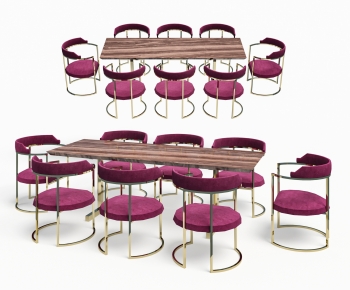 Modern Dining Table And Chairs-ID:610886104