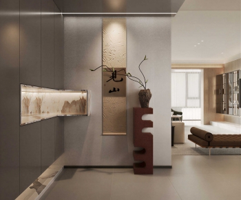 New Chinese Style Hallway-ID:544091947