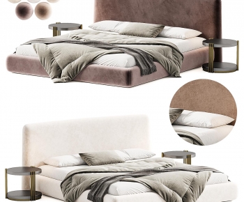 Modern Double Bed-ID:575016988
