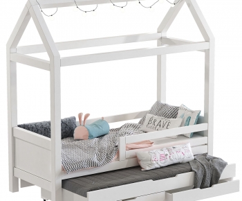 Nordic Style Child's Bed-ID:577282913