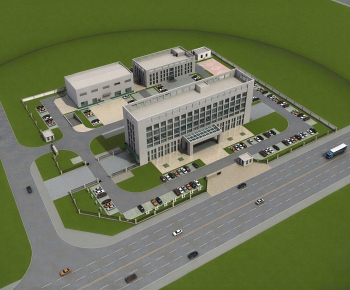 Modern Architectural Bird's-eye View Planning-ID:405796053