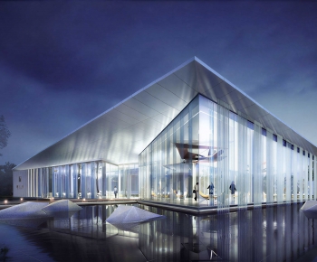 Modern Appearance Of Commercial Building-ID:723300937
